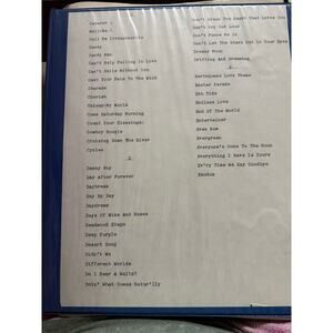 Vintage Album Collection of Songs Alphabetic (C-E) Titles 40+ Sheet Music Songs